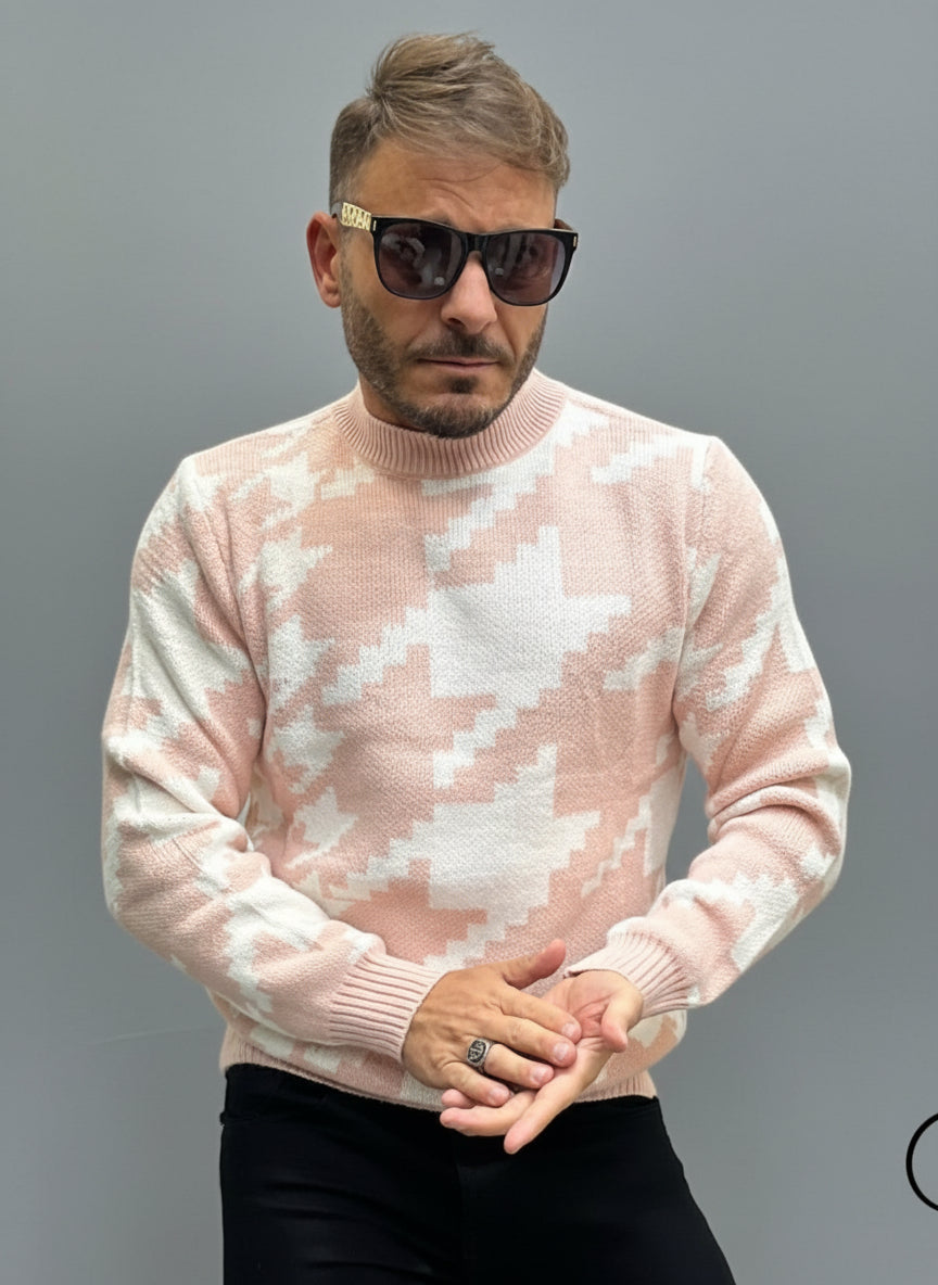 Maglioncino fantasia geometrica KSLAB