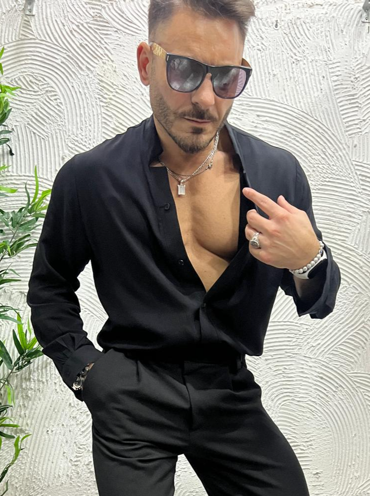 Camicia scollo a V KSLAB