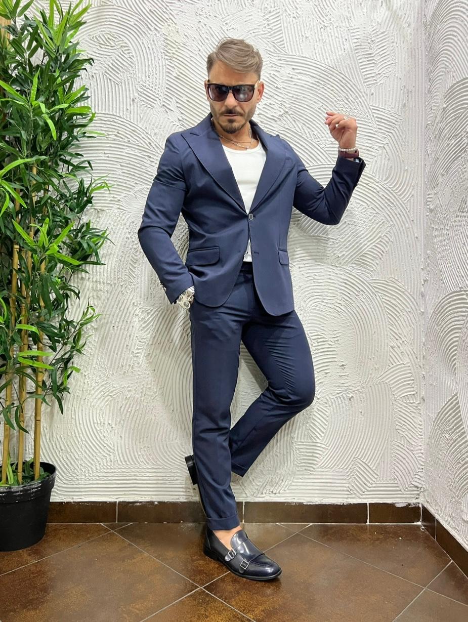 Abito monopetto bottoni gioiello THE BROTHERS