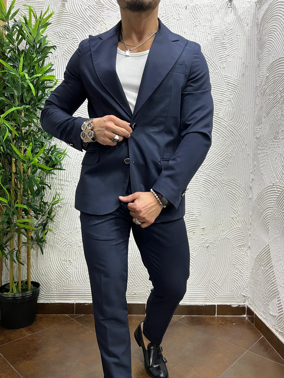 Abito monopetto bottoni gioiello THE BROTHERS