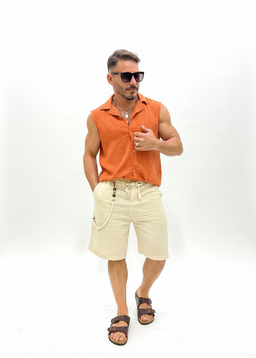 Camicia Smanicata FEAR OF LOVE