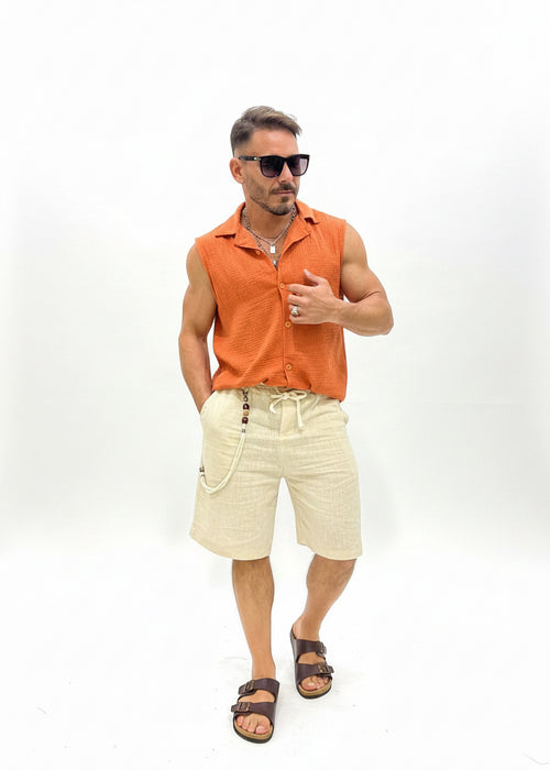 Camicia Smanicata FEAR OF LOVE