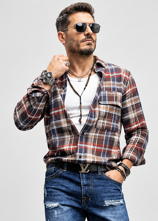Camicia in flanella KSlab