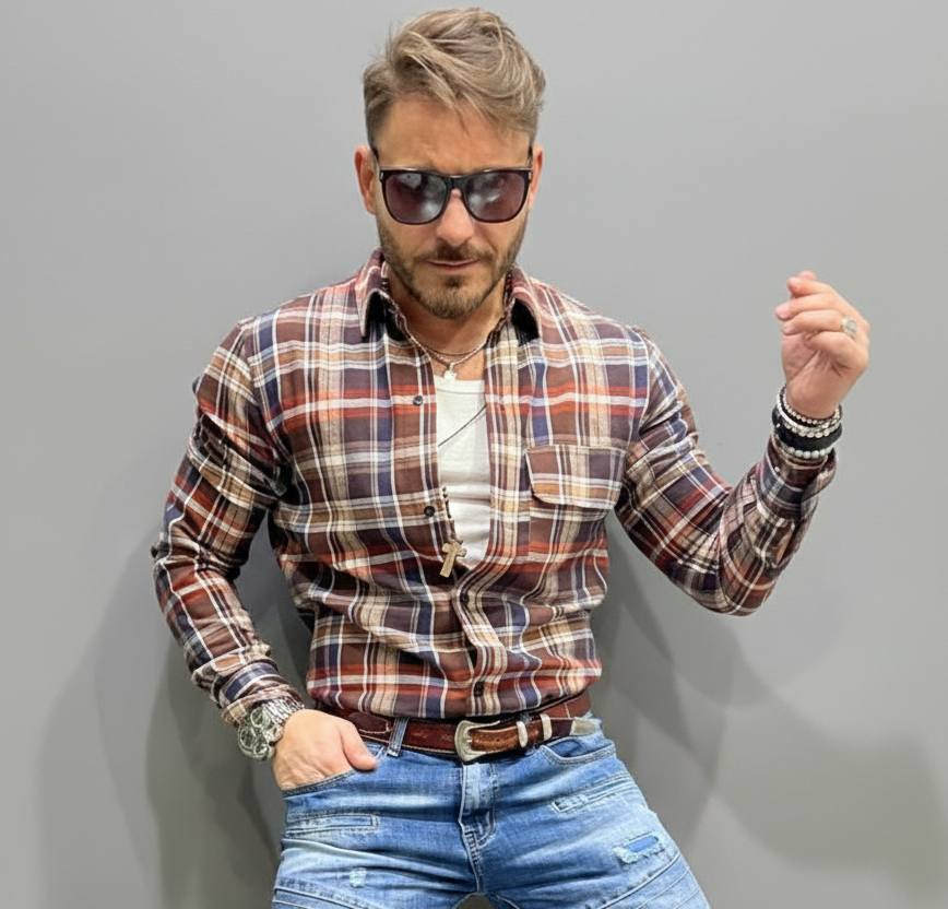 Camicia in flanella KSlab