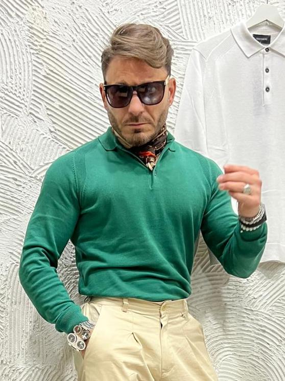 Polo maniche lunghe THE BROTHERS