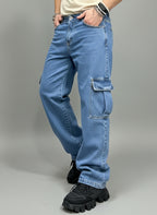 Jeans mod.CARGO BaggyFit KSLAB