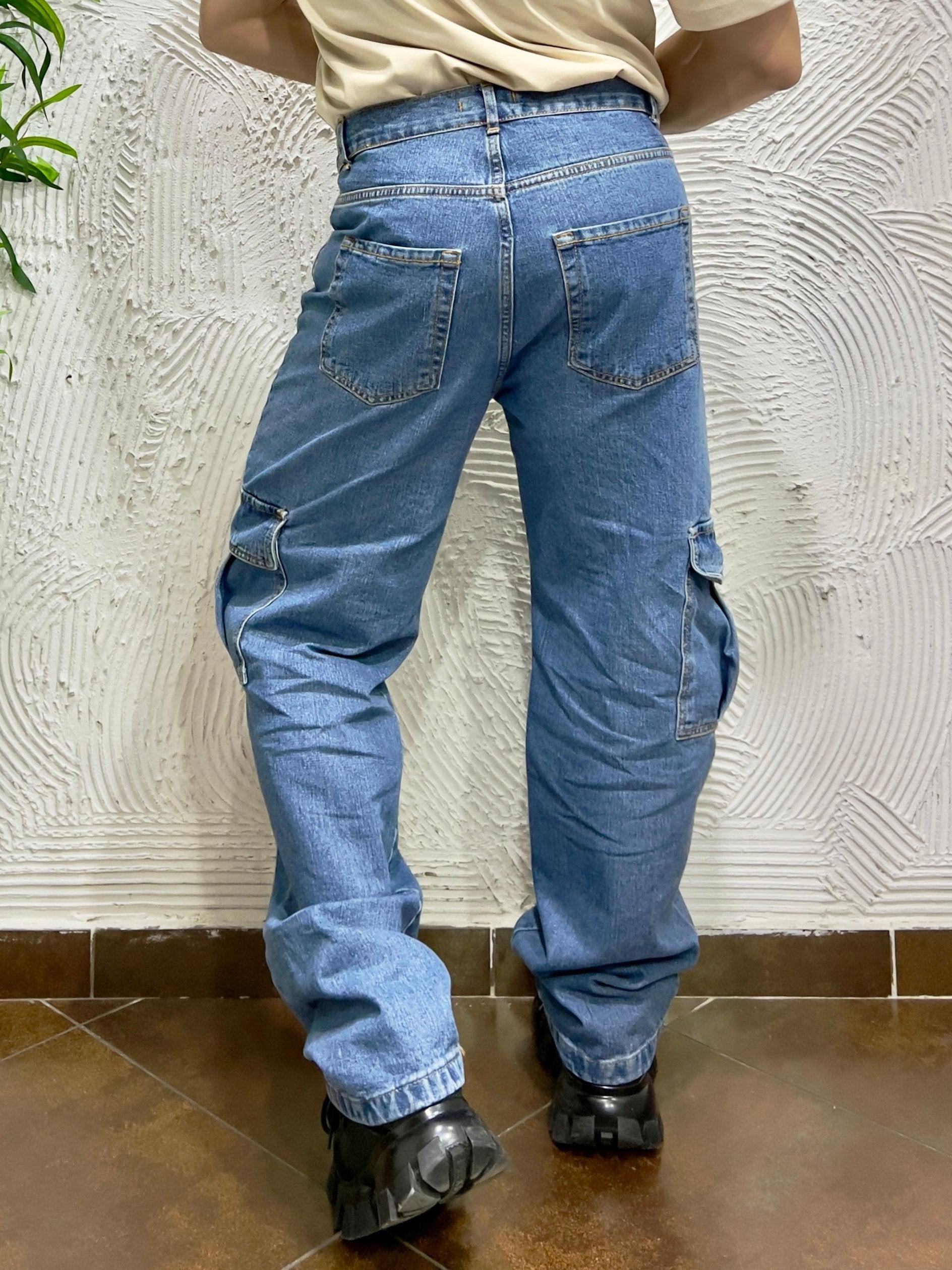 Jeans mod.CARGO BaggyFit KSLAB