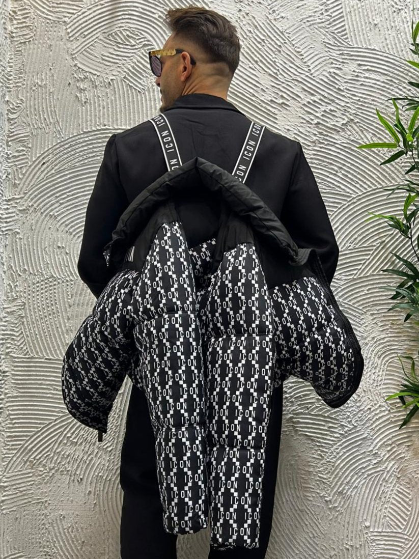 Giubbino mod.Bomber multilogo Logo ICON