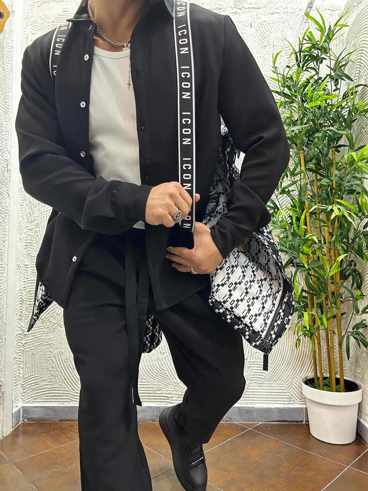 Giubbino mod.Bomber multilogo Logo ICON