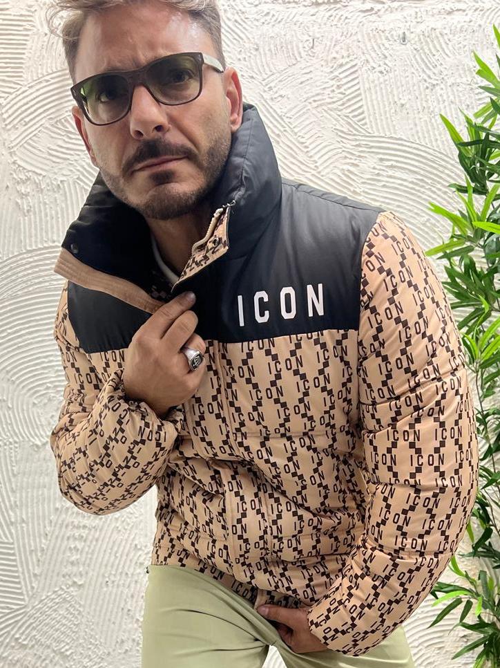 Giubbino mod.Bomber multilogo Logo ICON