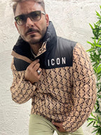 Giubbino mod.Bomber multilogo Logo ICON