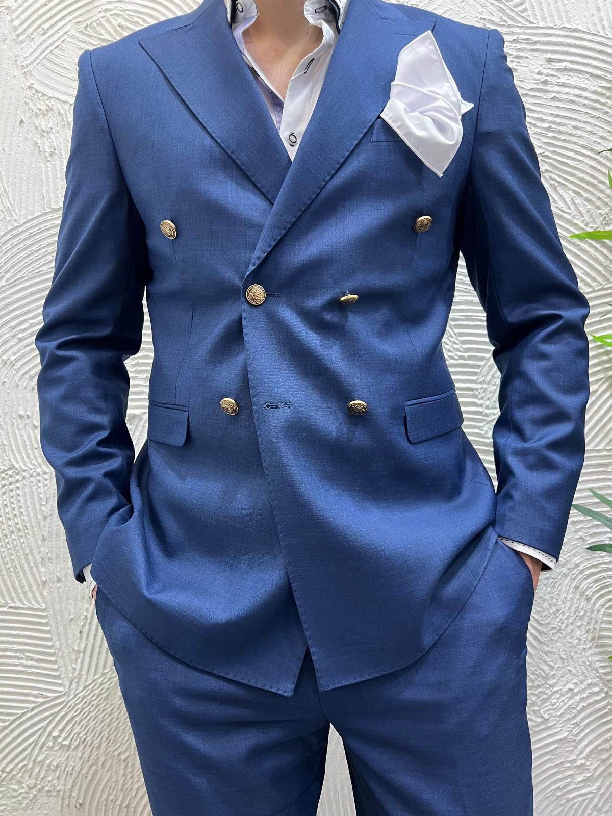 Abito DoppioPetto Bottoni Gold Luxury Collection✨