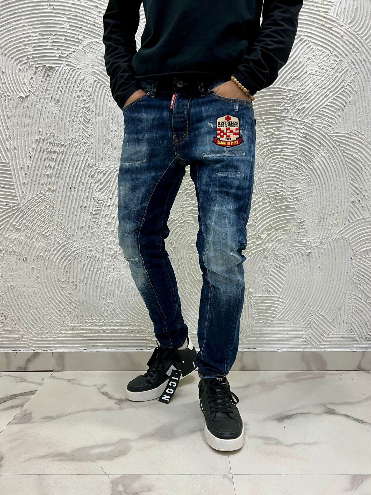 JEANS G2FIRENZE ENGLAND BIKER