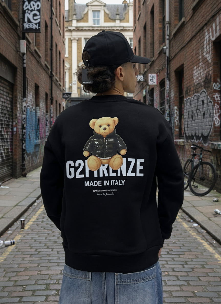Felpa G2FIRENZE Stampa Bear