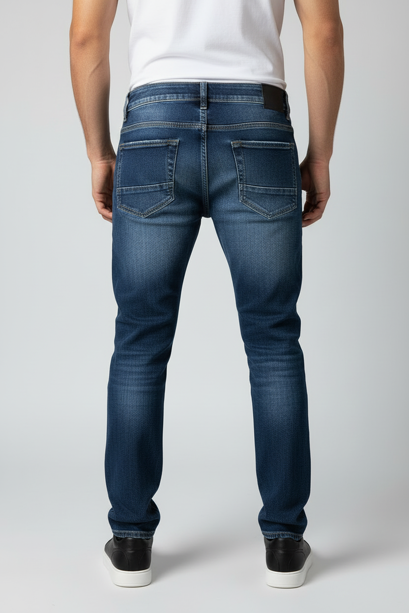 JEANS mod. Biker zip ginocchia Kslab