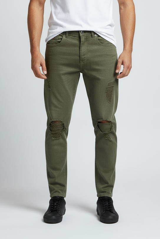 Jeans Zip RetroCaviglia Kslab
