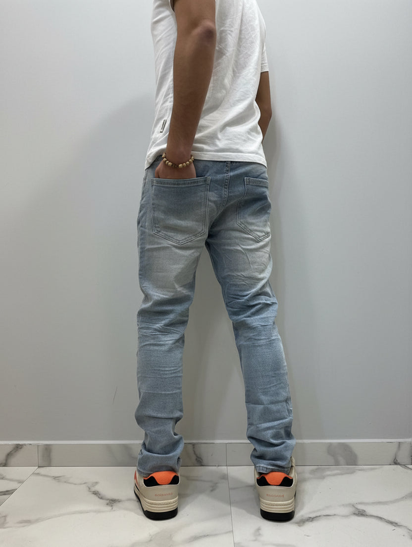 Jeans Biker Distressed kslab