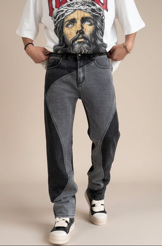 Jeans Baggy Fit DoubleWash Kslab