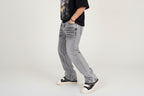Jeans Flare Fit Grey KSLAB