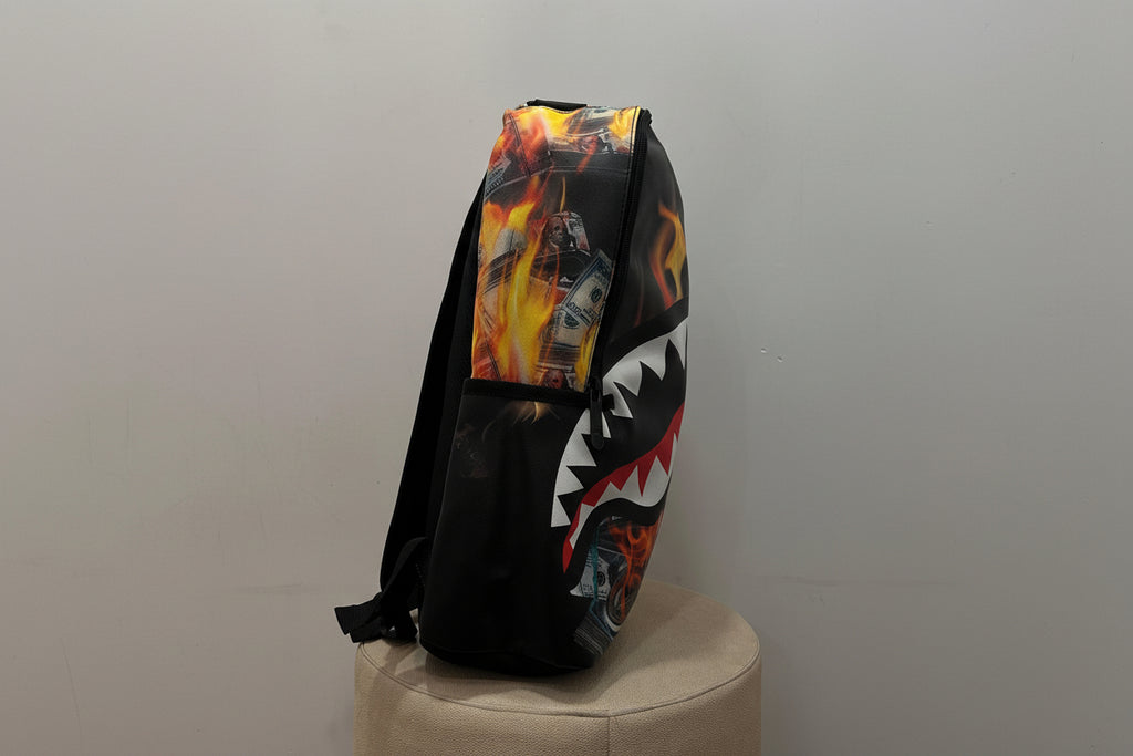 Zaino Mod. SprayGr**nd Money on Fire