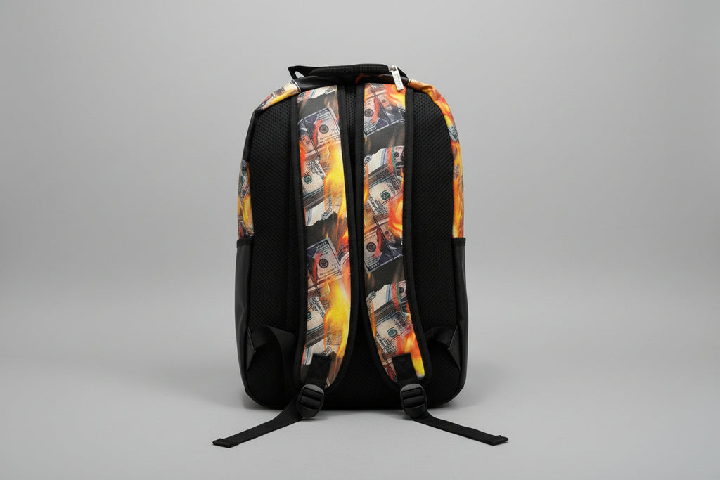 Zaino Mod. SprayGr**nd Money on Fire