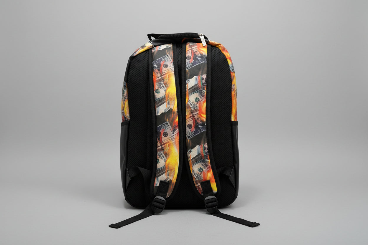 Zaino Mod. SprayGr**nd Money on Fire