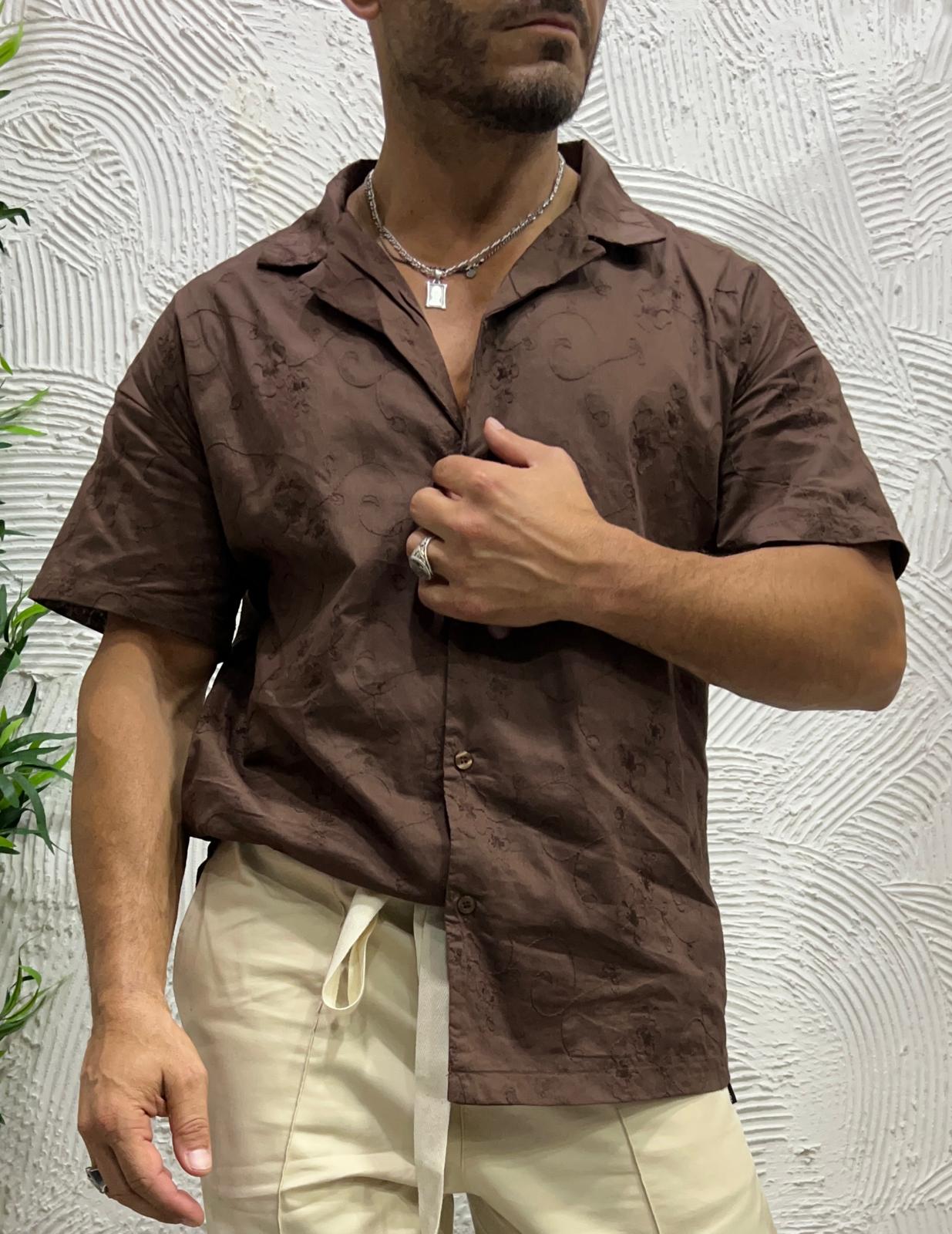 Camicia ricamo Kslab