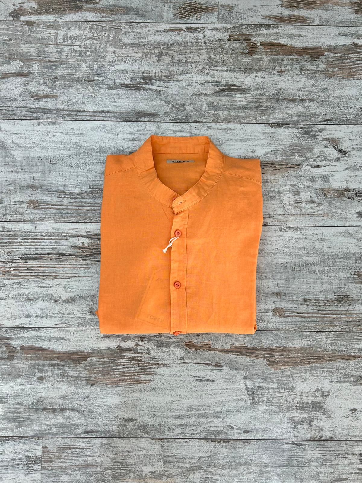 Camicia Lino Collo Coreano  KSLAB