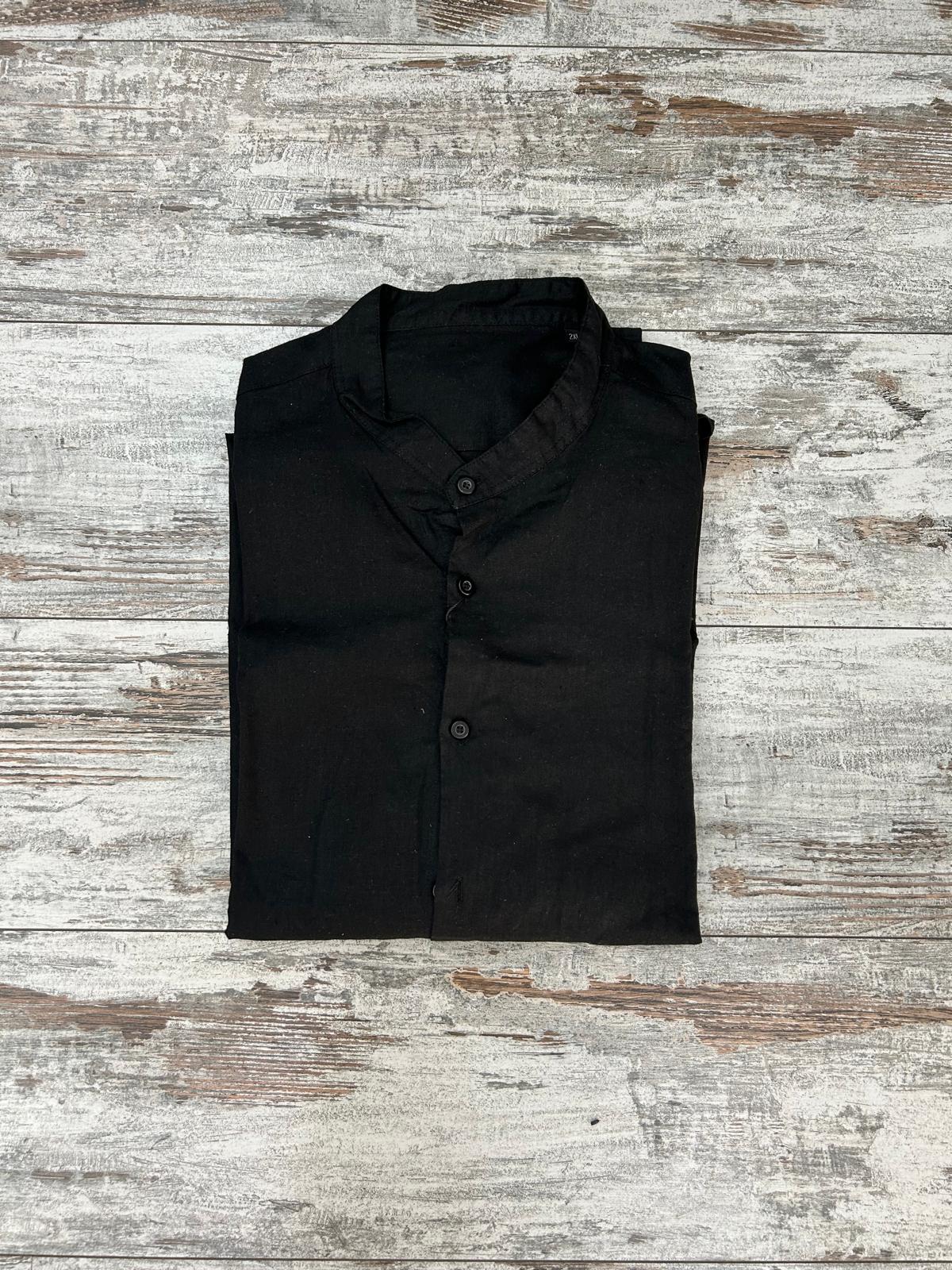 Camicia Lino Collo Coreano  KSLAB