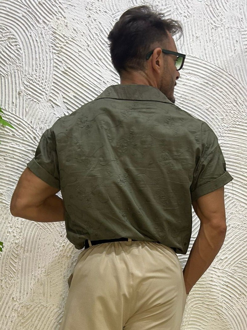 Camicia ricamo Kslab