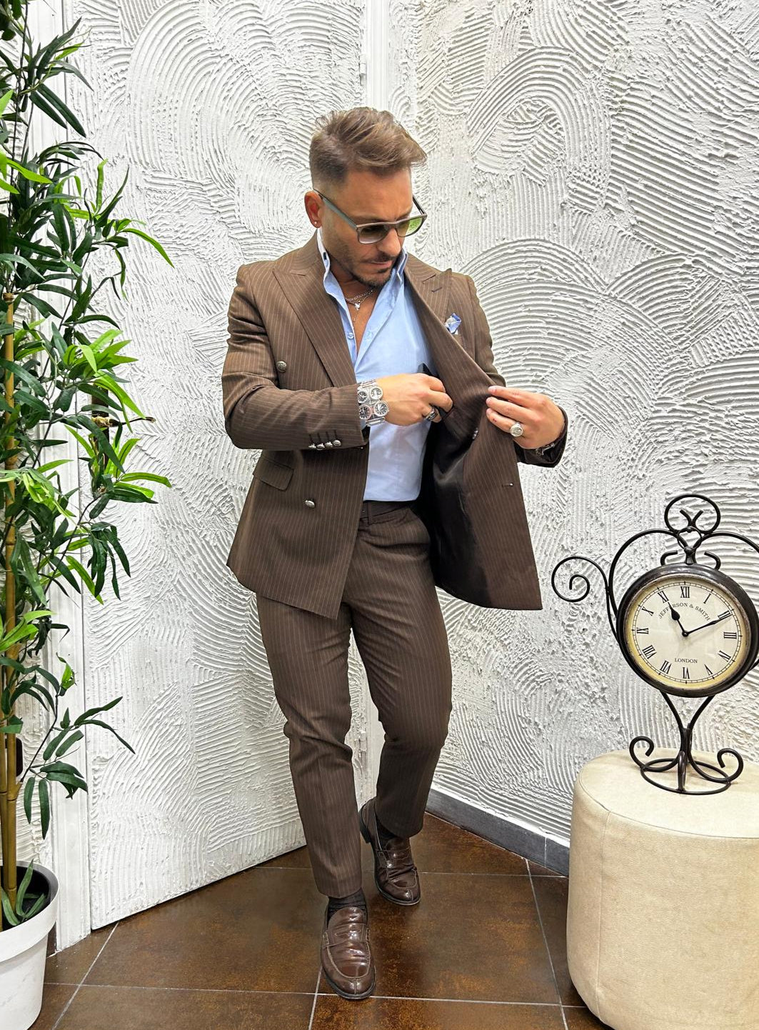 Abito DoppioPetto gessato ✨LuxuryCollection