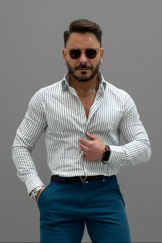 Camicia Rigata KSLAB