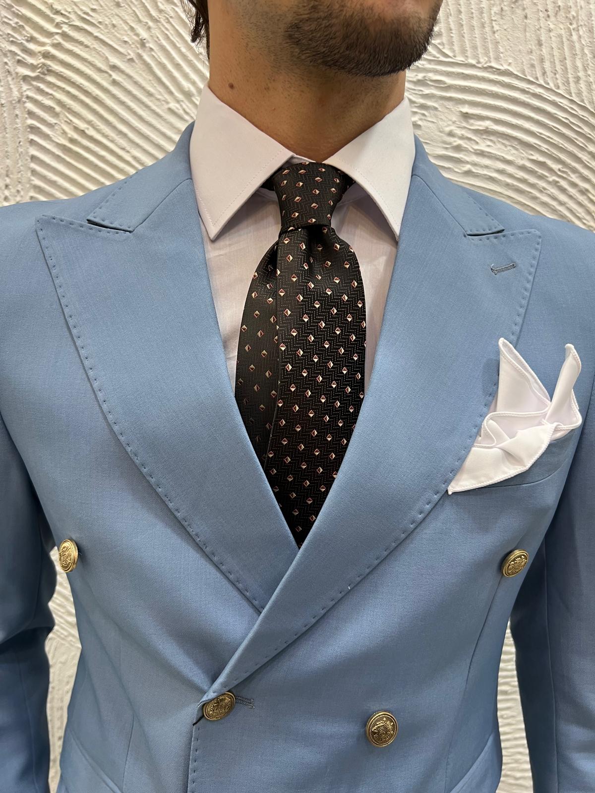 Abito DoppioPetto Bottoni Gold Luxury Collection✨