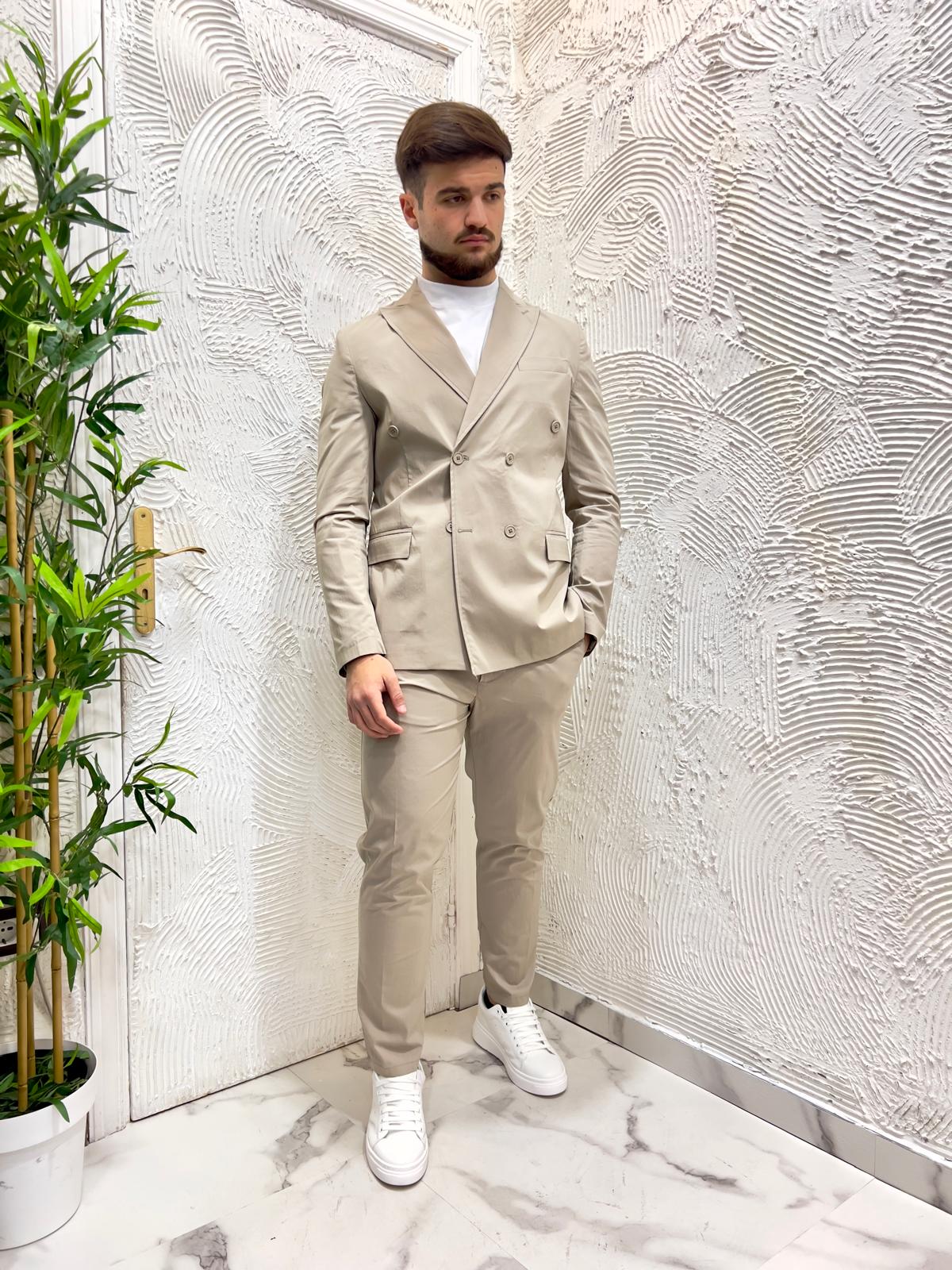 Abito doppiopetto cotone lavato LuxuryCollection ✨