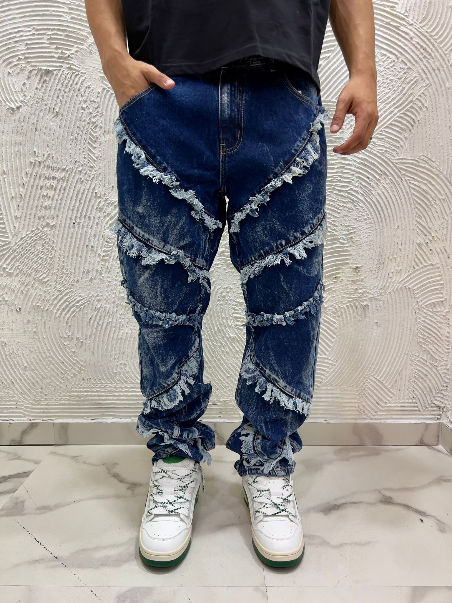 Jeans ripped LEVEL1 ad8049