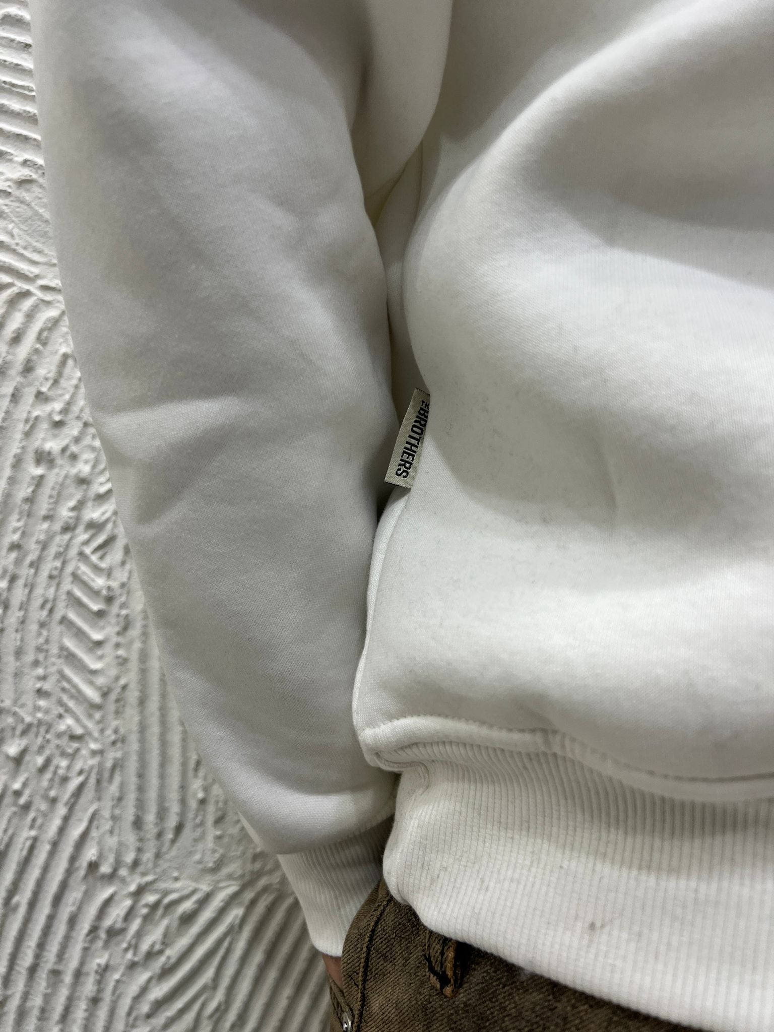 Felpa BoxyFit Cappuccio