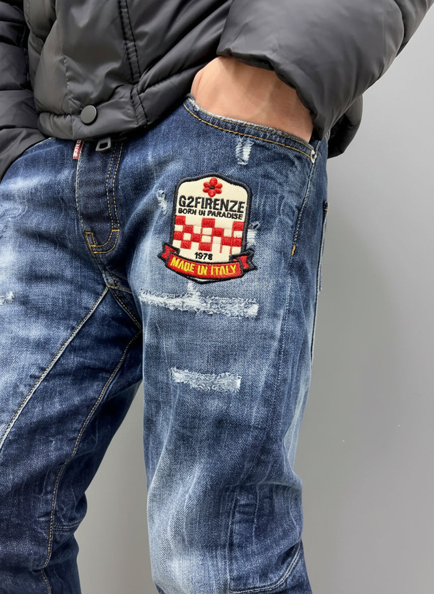 JEANS G2FIRENZE ENGLAND BIKER