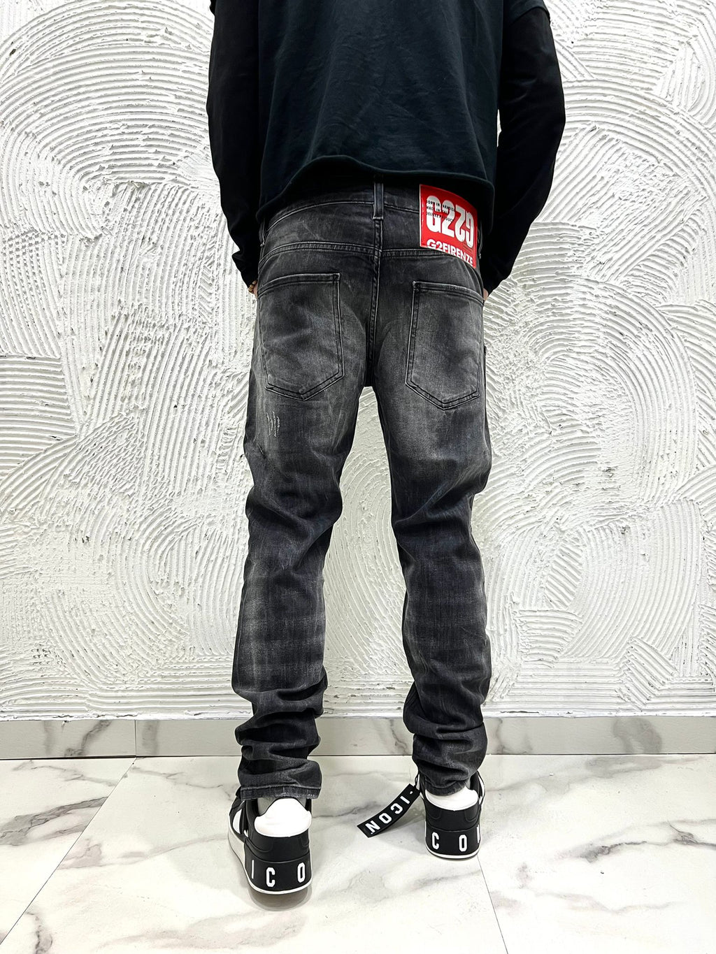 JEANS G2FIRENZE THREE POCKET BLACK