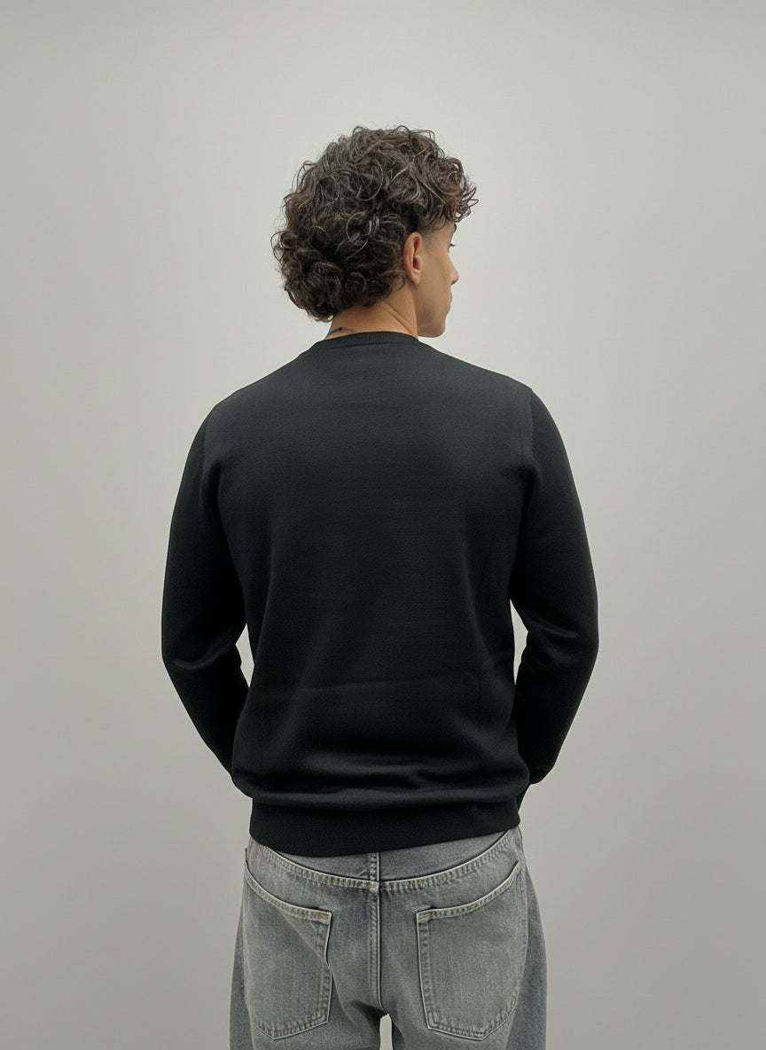 Maglioncino Logo Ricamato ICON