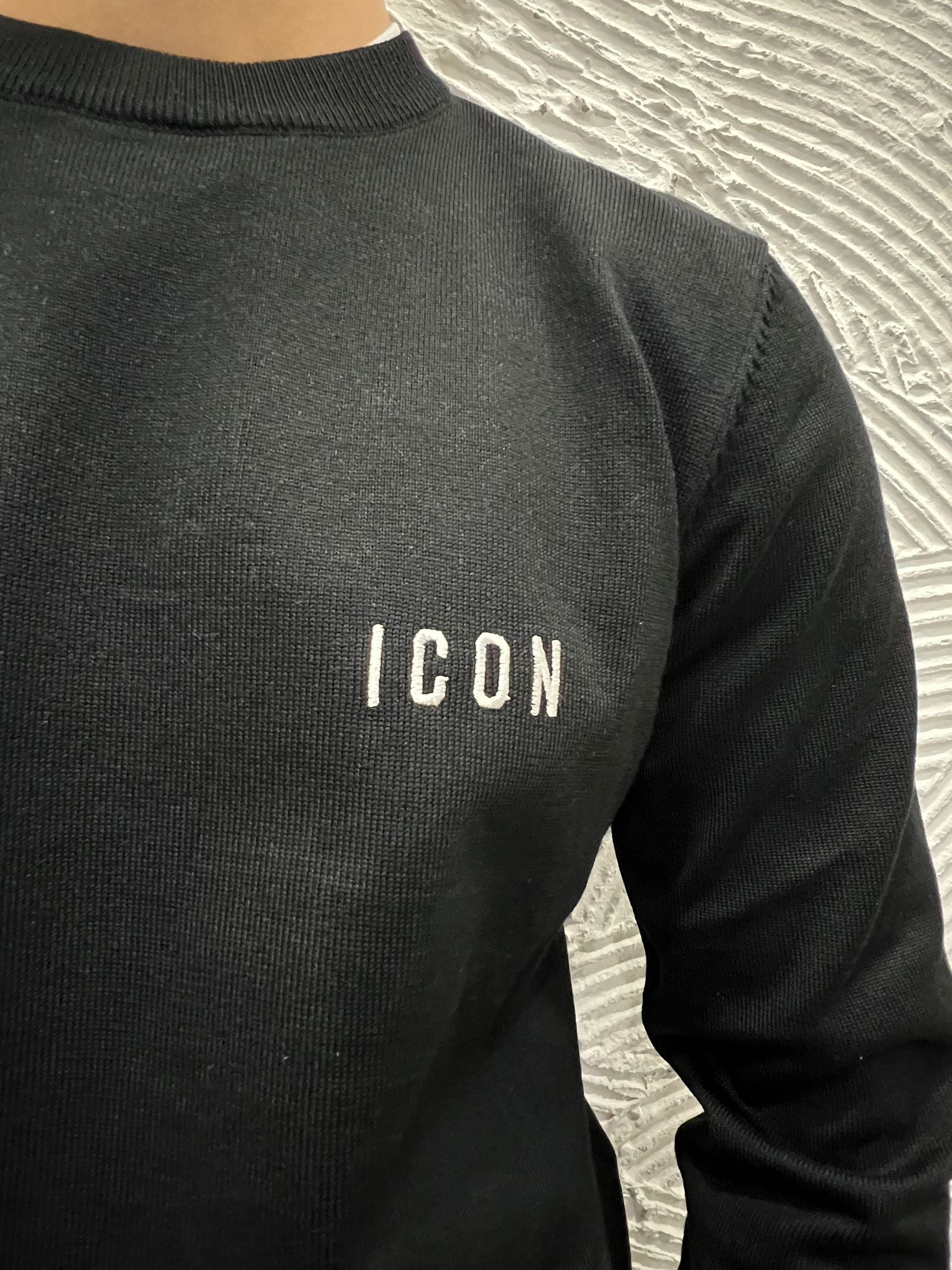 Maglioncino Logo Ricamato ICON