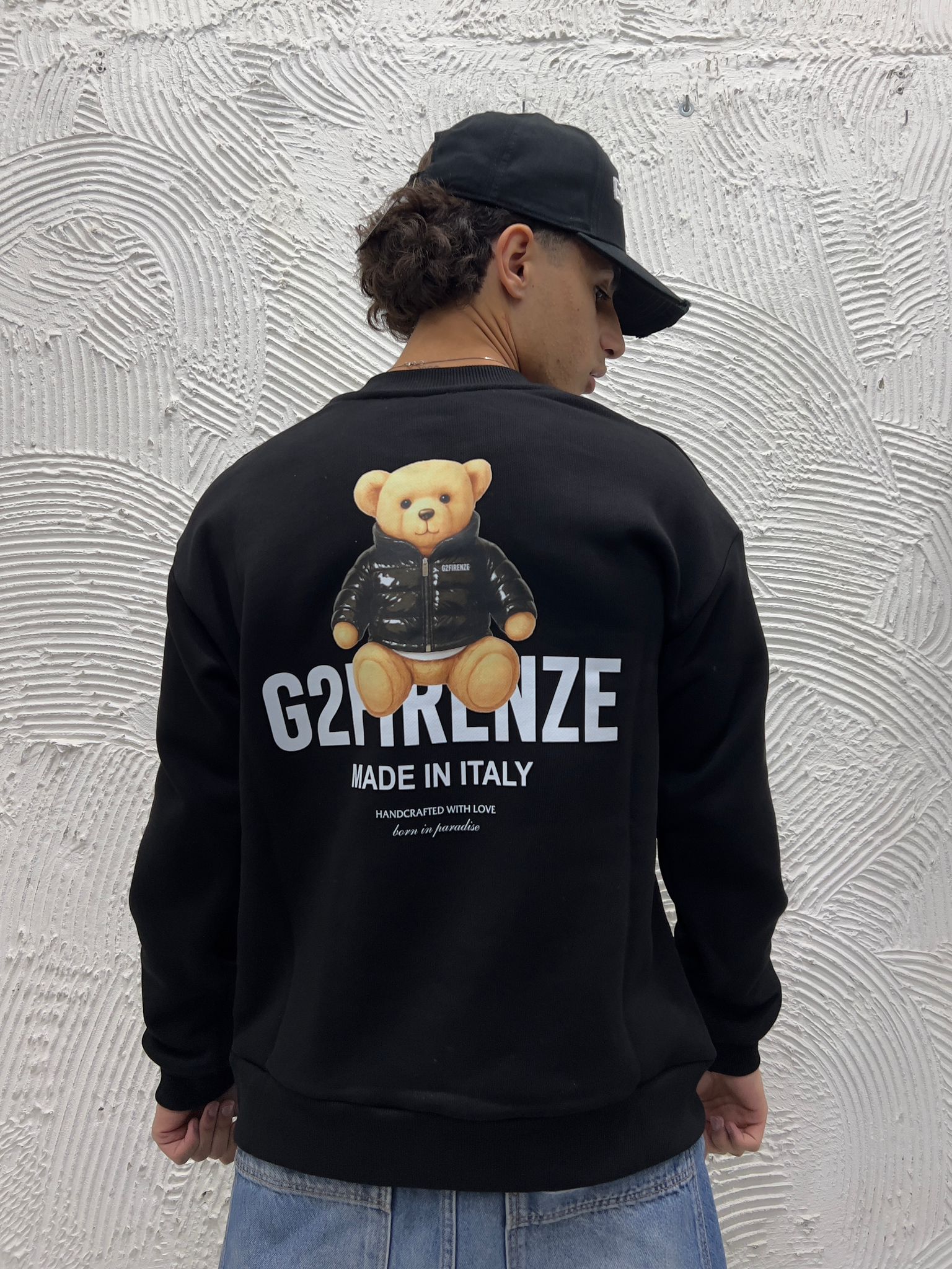 Felpa G2FIRENZE Stampa Bear
