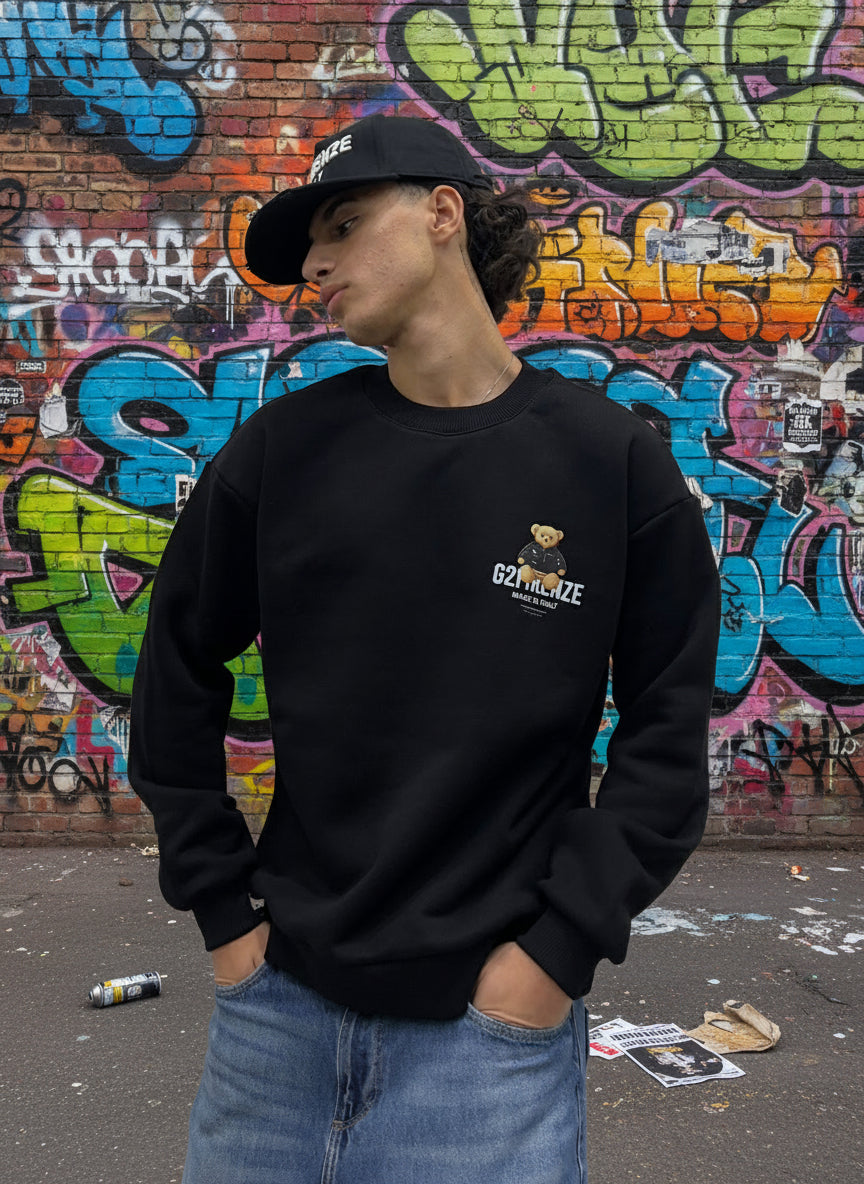 Felpa G2FIRENZE Stampa Bear