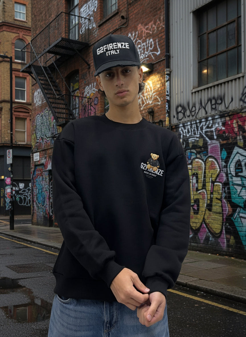 Felpa G2FIRENZE Stampa Bear