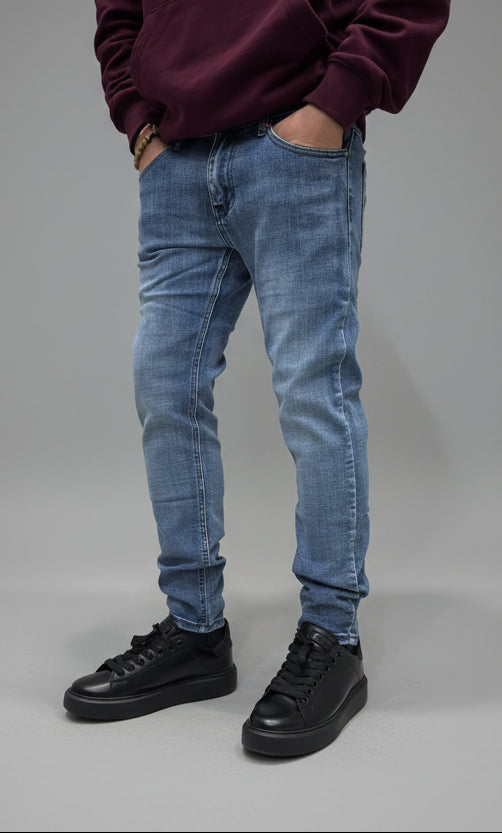 Jeans Capri Fit Light Wash kslab