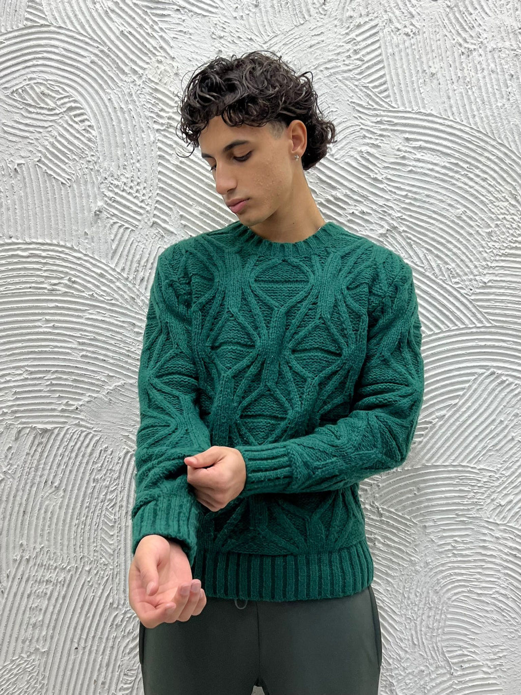 Maglione Treccia