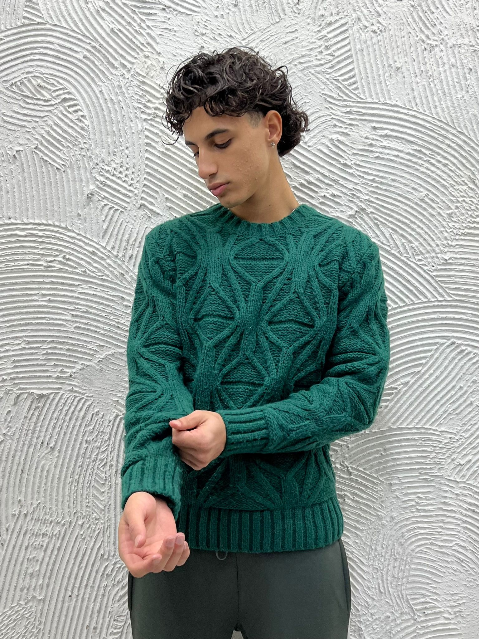 Maglione Treccia