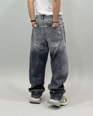 Jeans BaloonFit Shaded Grey