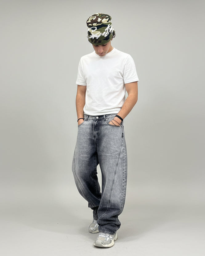 Jeans BaloonFit Shaded Grey