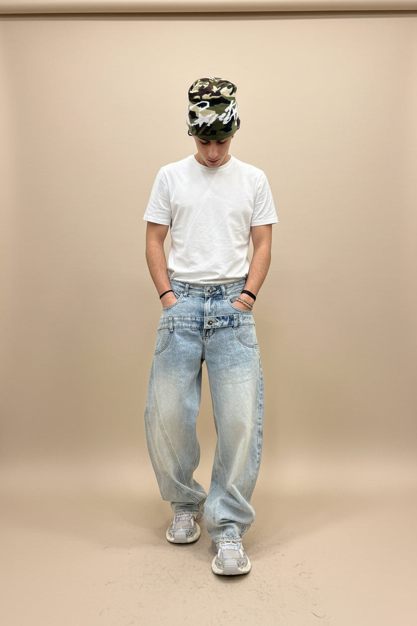 Jeans BalloonFit Doppio Bustino