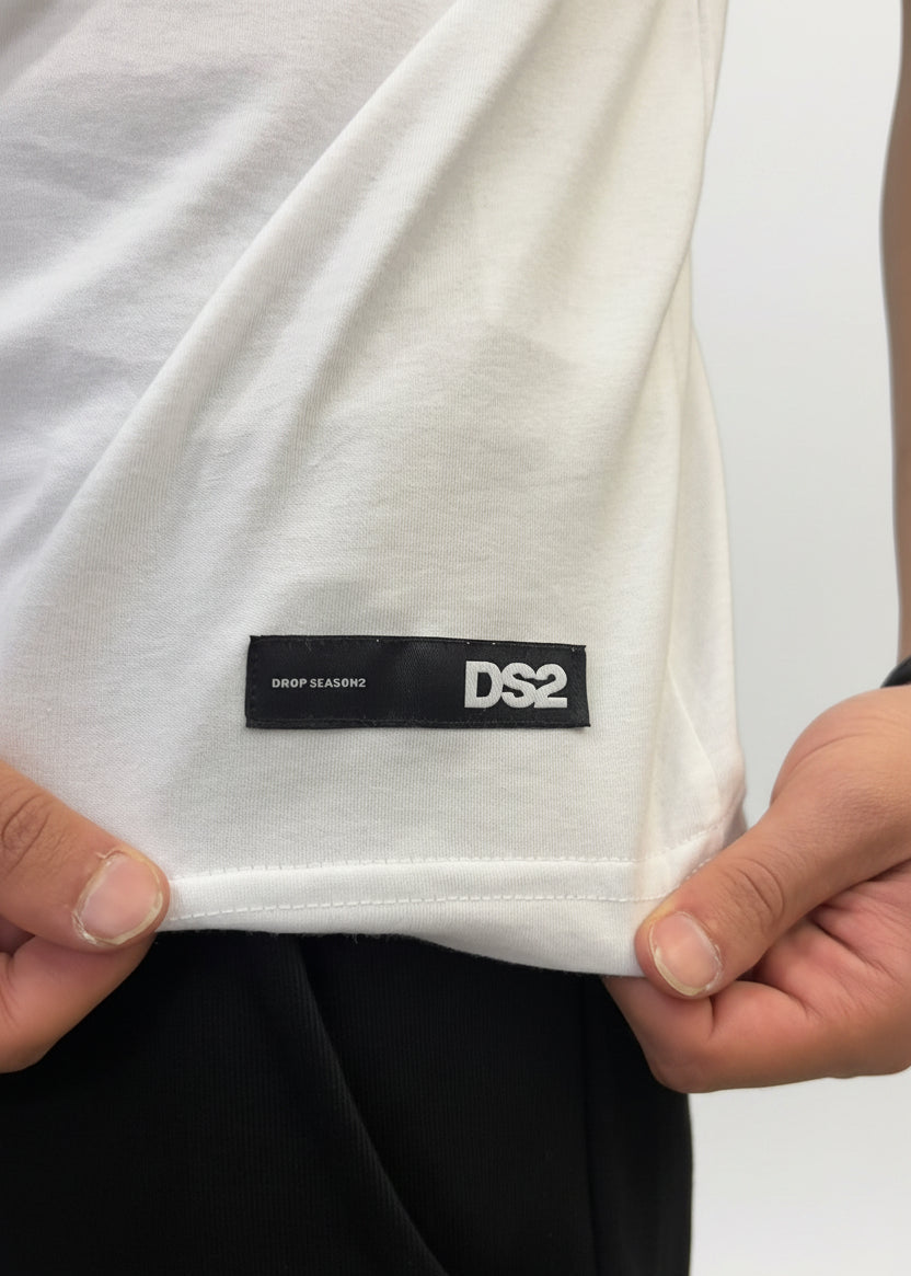 DS2 T-SHIRT COLLO LOGATO